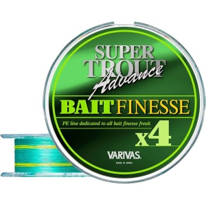 VARIVAS SUPER TROUT ADVANCE BAIT FINESSE PE X4 100m PE0.5 Green Fluo